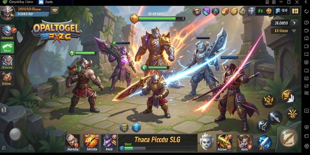 Tampilan menegangkan dari gameplay OPALTOGEL menunjukkan strategi yang mendalam.