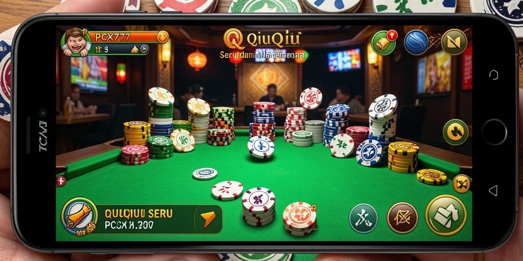 Gameplay QiuQiu yang seru dan interaktif di PCX777.